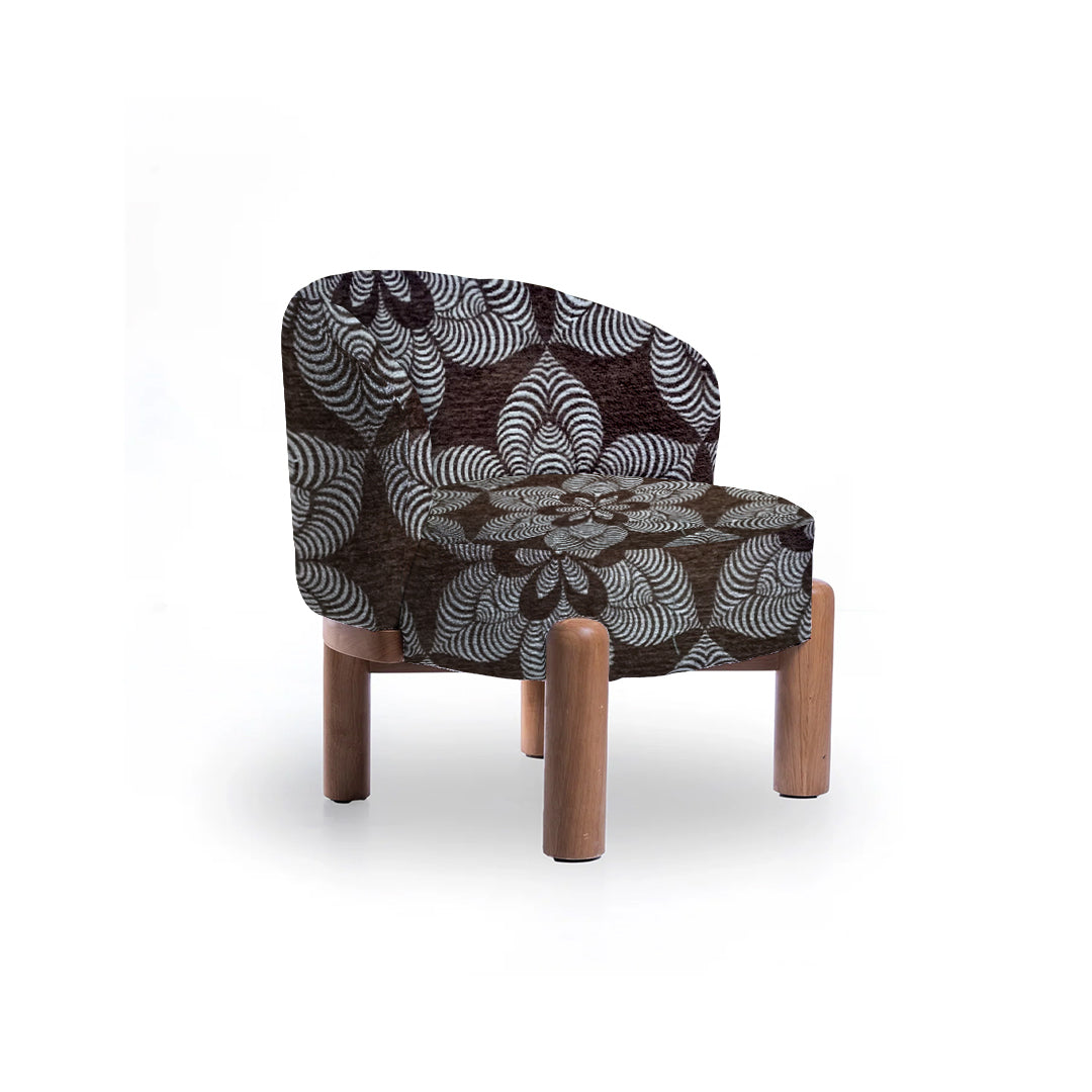 Bloom Accent Chair Jet Black