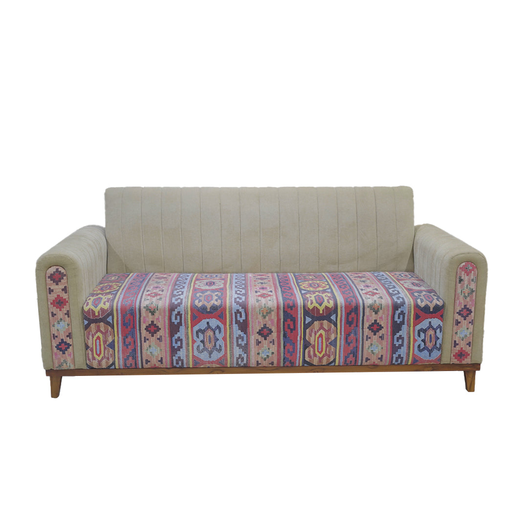 Boho Flair Three-Seater Sofa