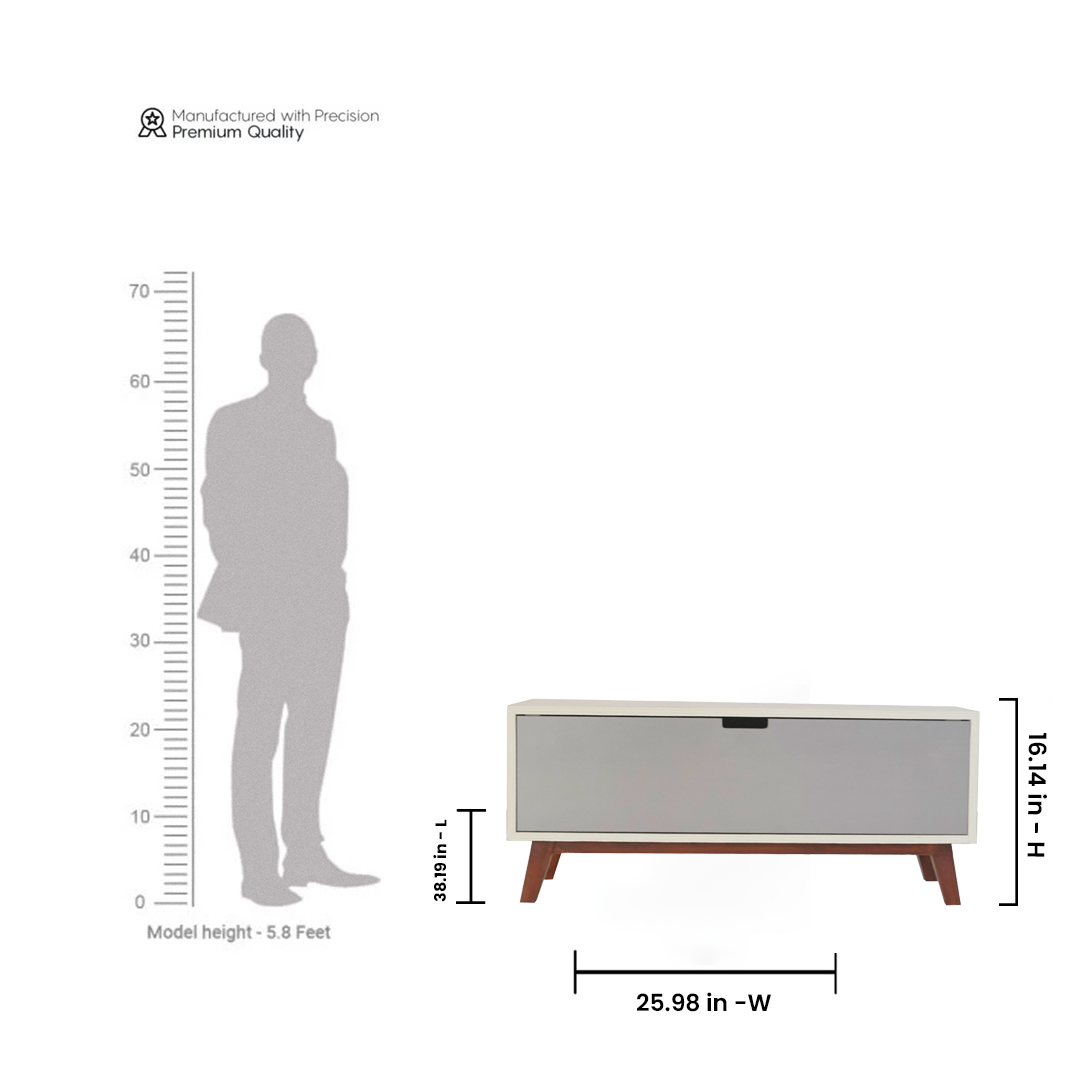 Modern Storage Bench - Flint