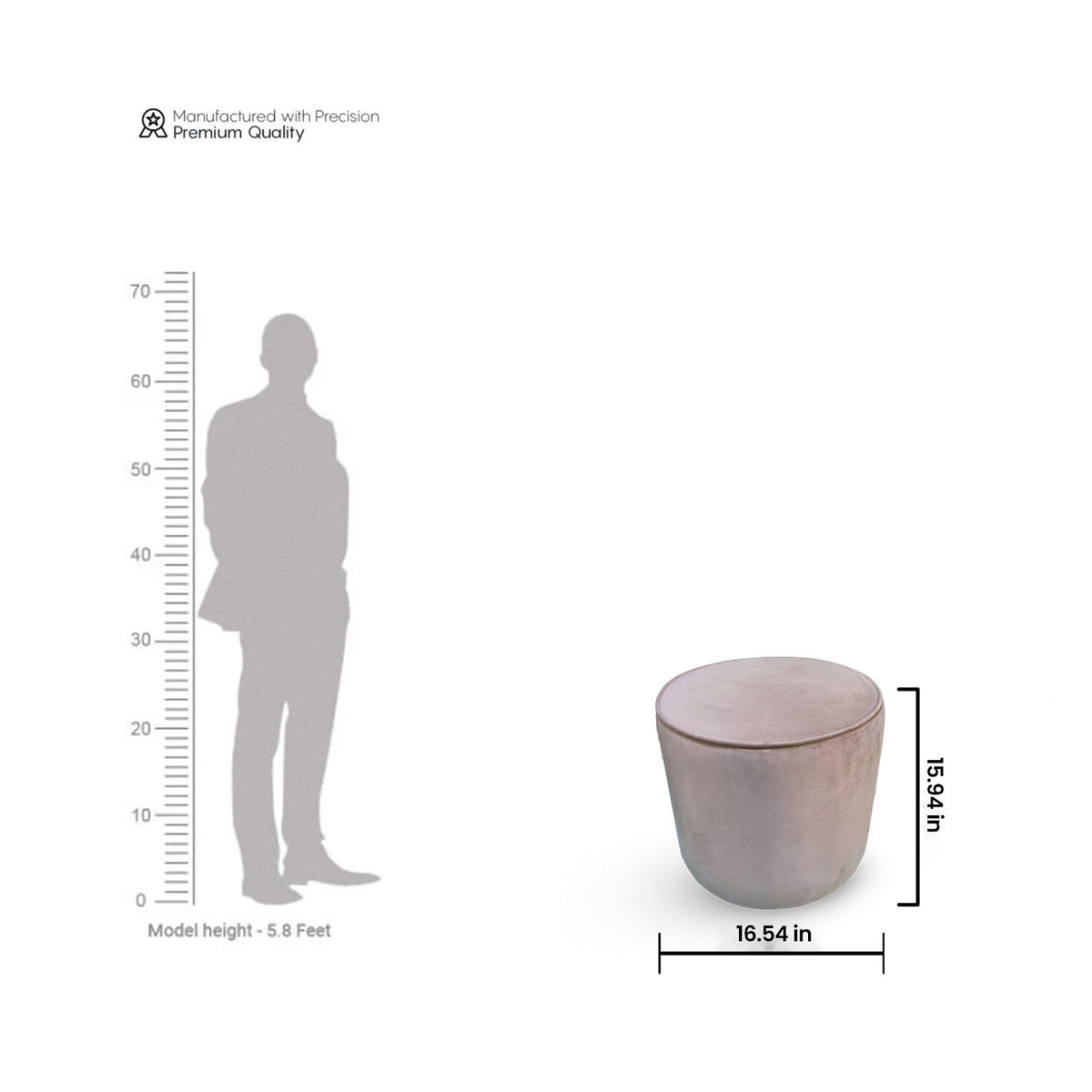 Minimalist Round Puffy