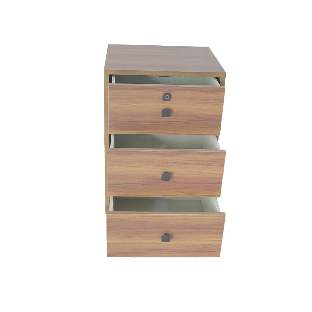 Mahogany Mod Side Table