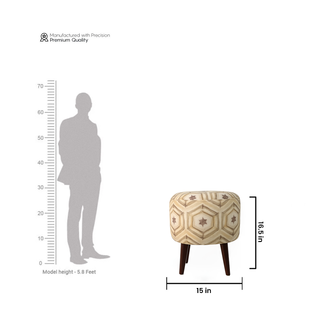 Honeycomb Luxe Foot Stool