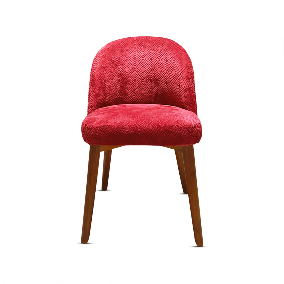 Velvet Chair - Garnet