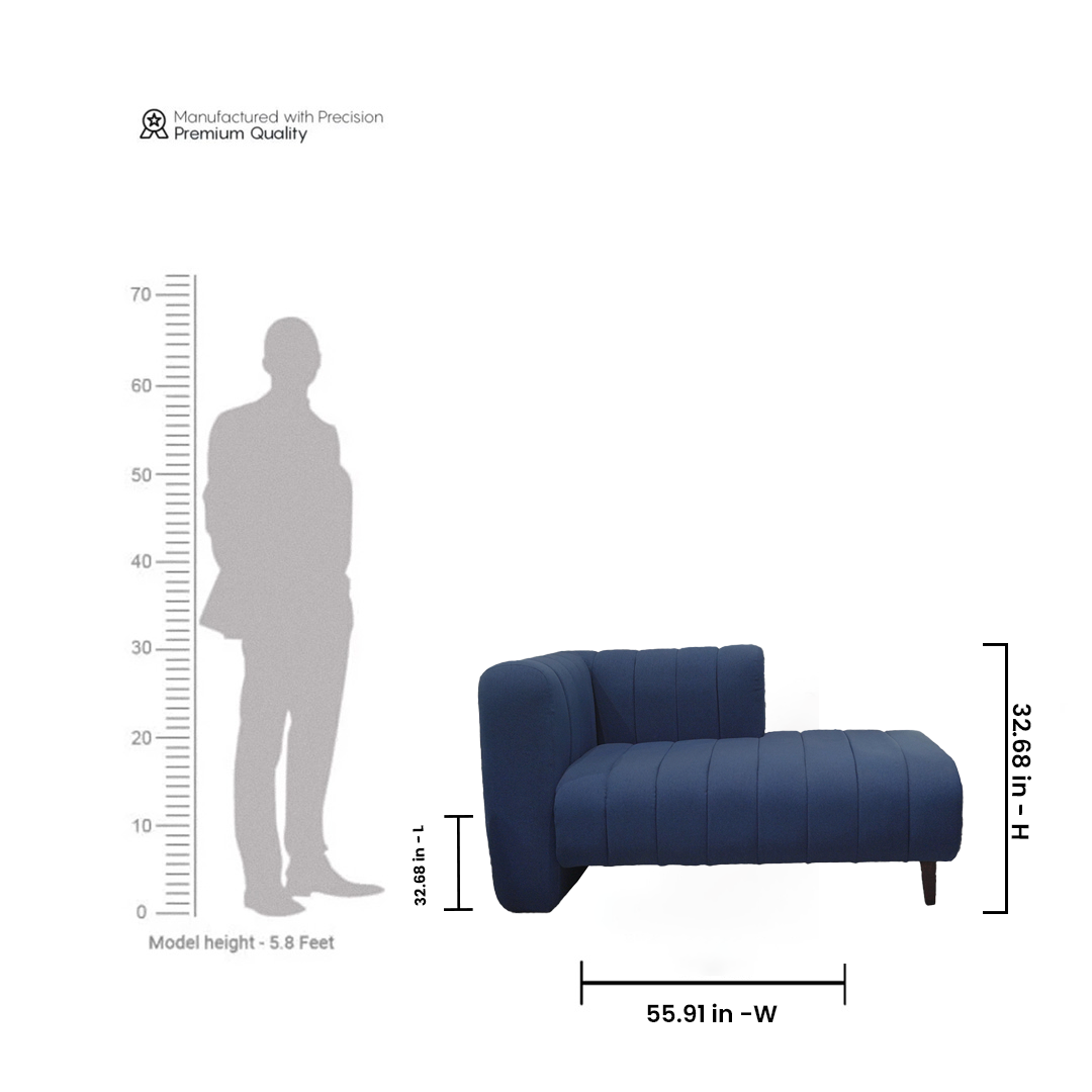 Azure Curve Lounger