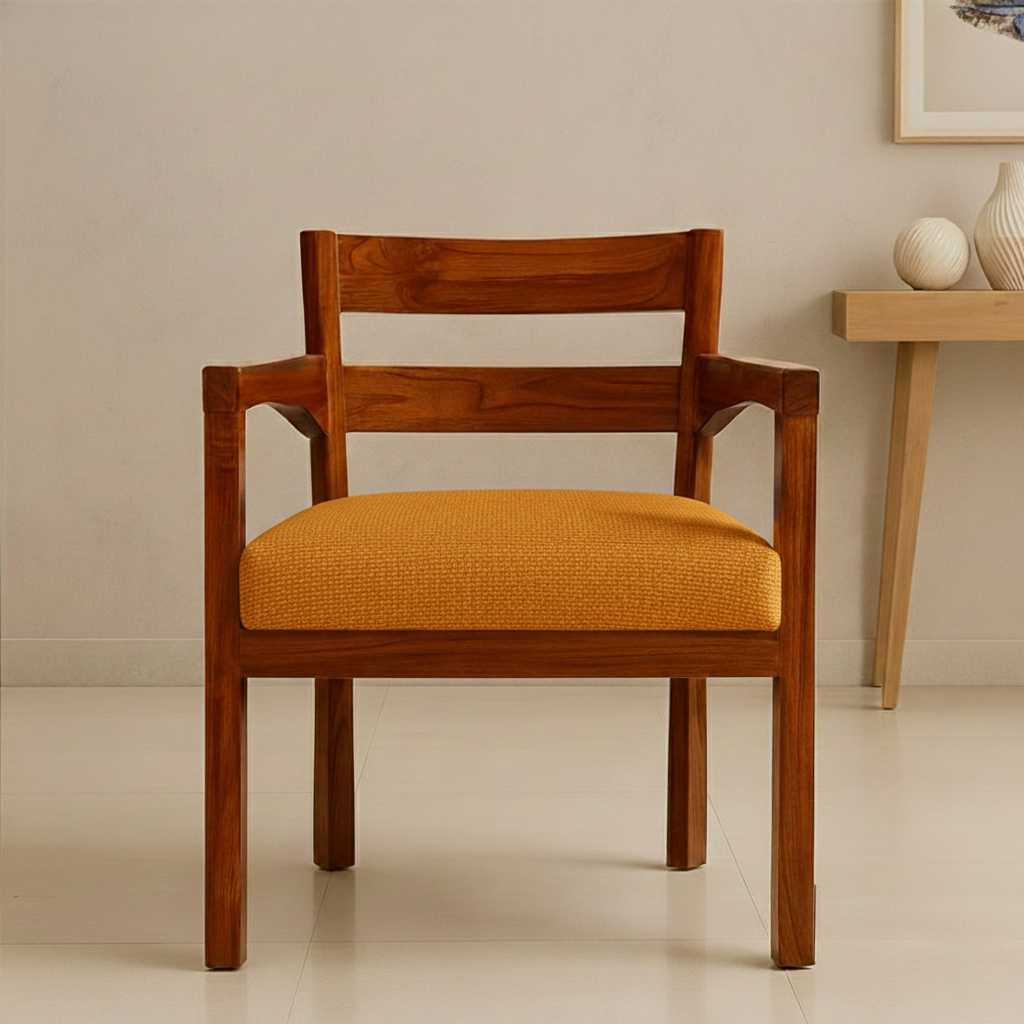 Teak Harmony Chair - Mocha