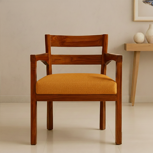 Teak Harmony Chair - Mocha