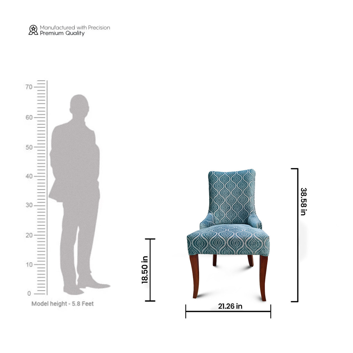 Soleil Signature Chair - Indigo