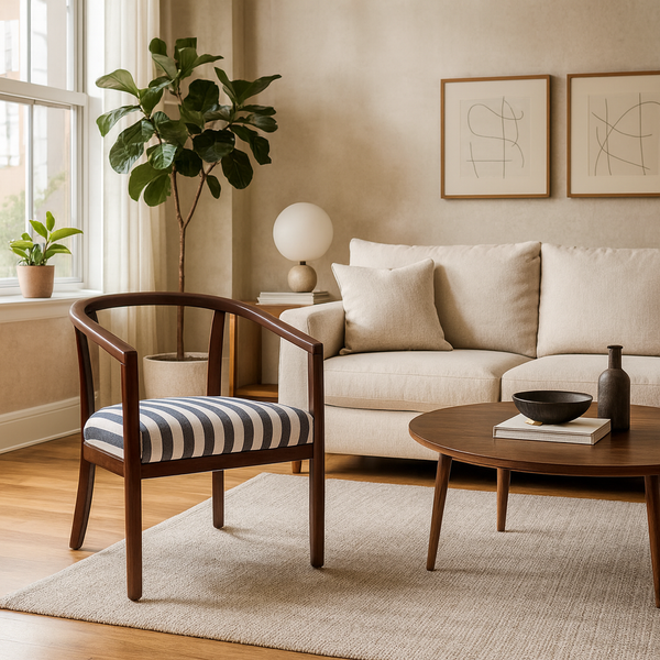 Harbour Stripe Study Chair