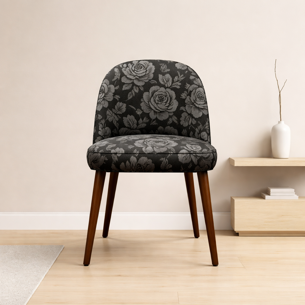Velvet Chair - Noir