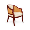 Rattan Lounge Chair - White