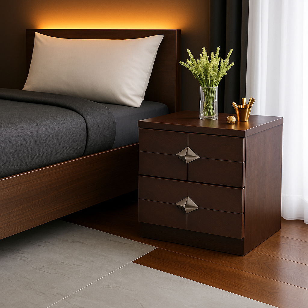 Velvet Mica Side Table