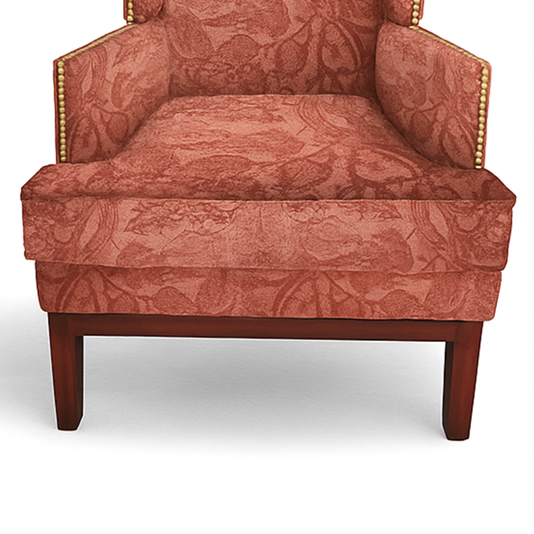Grace Accent Chair - Teracotta