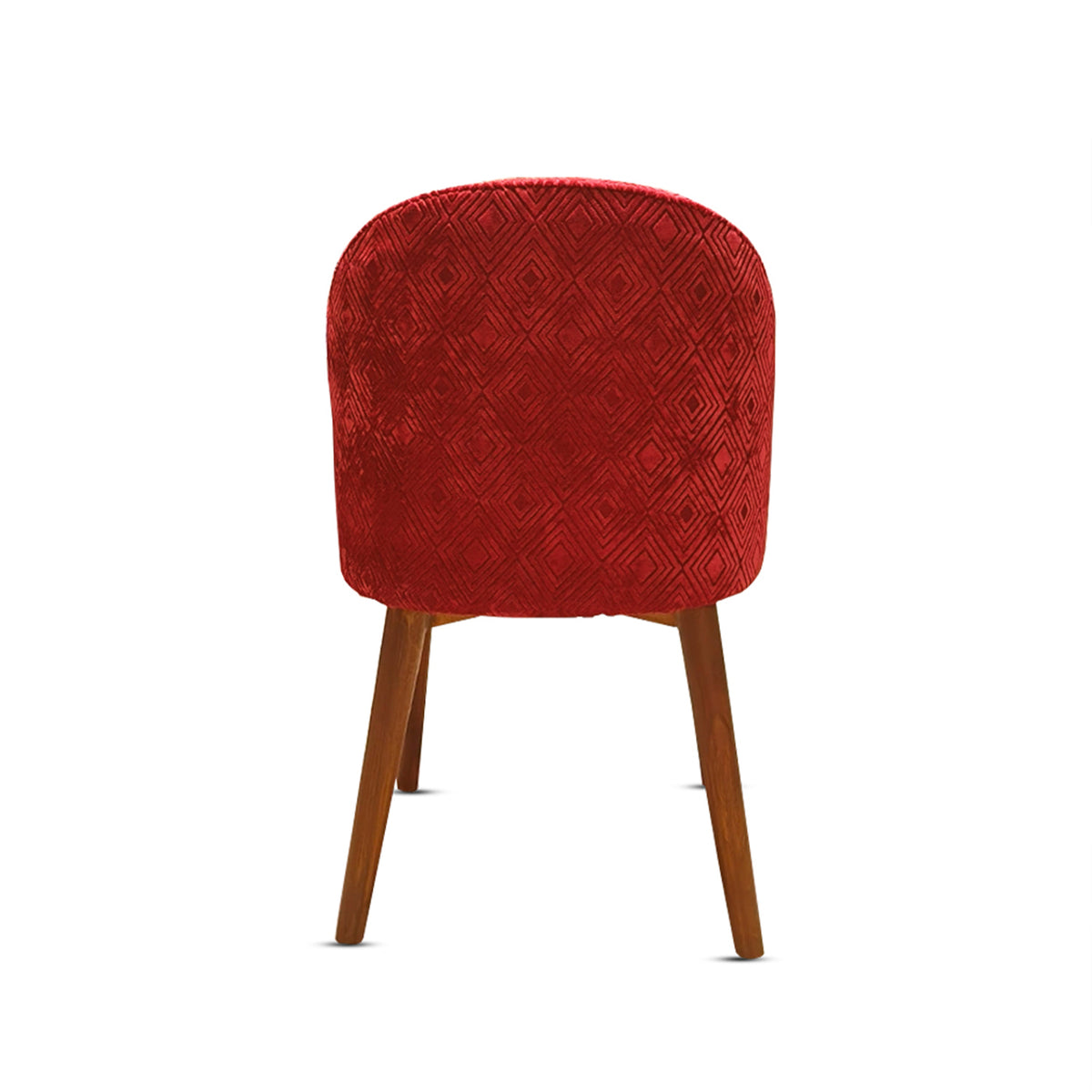 Velvet Chair - Garnet