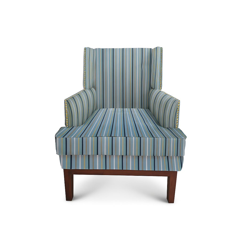 Grace Accent Chair - Azure