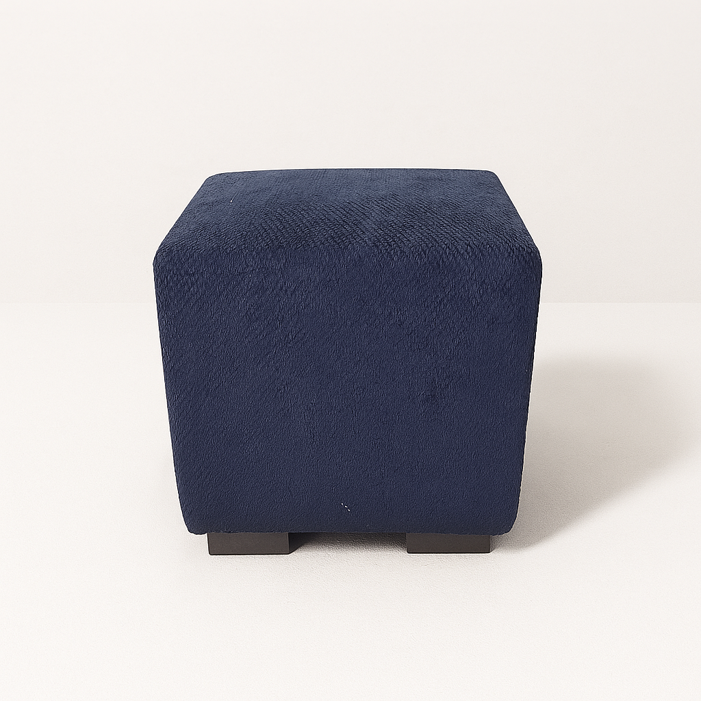 Midnight Cube Ottoman
