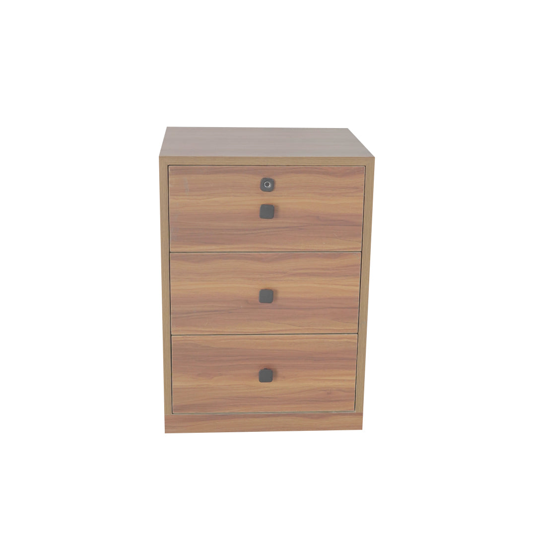 Mahogany Mod Side Table