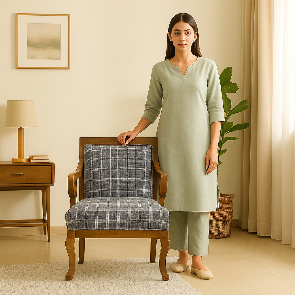 Heritage Teak Armchair - Ash