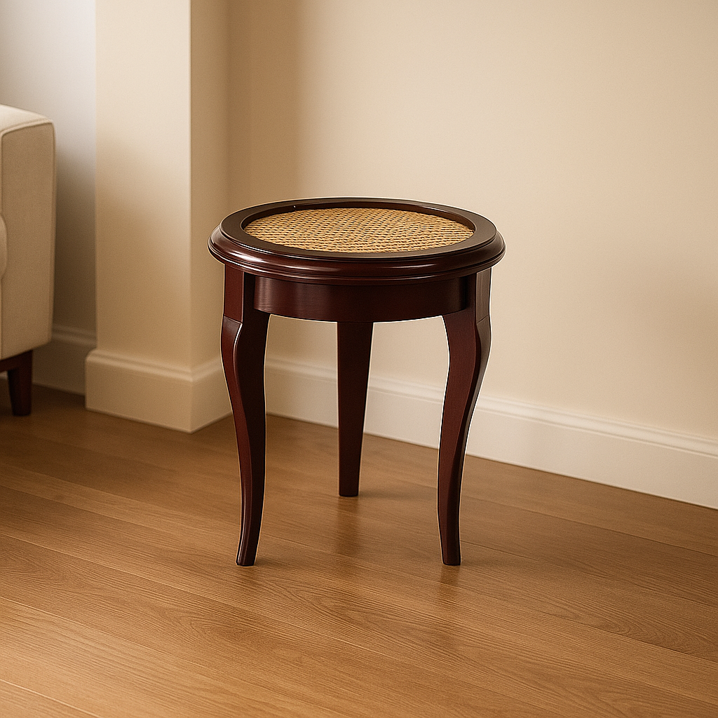 Aurora Cane Round Table