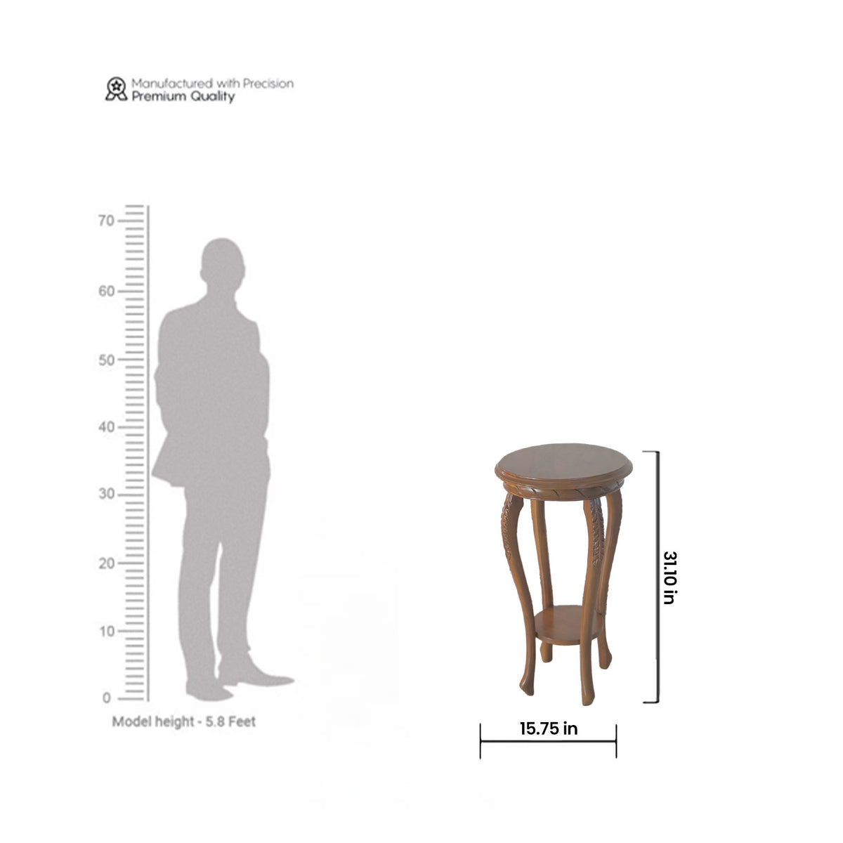 Ornella Classic Pedestal Table