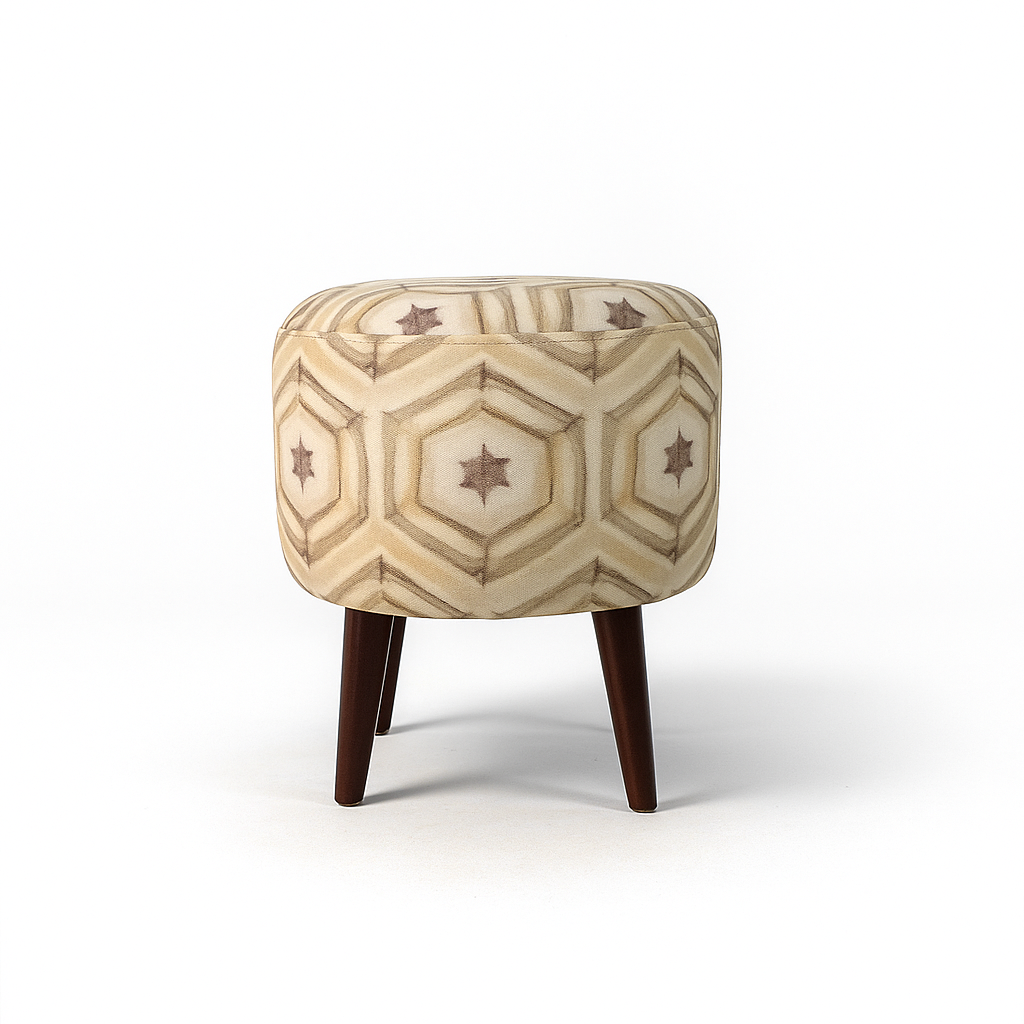 Honeycomb Luxe Foot Stool