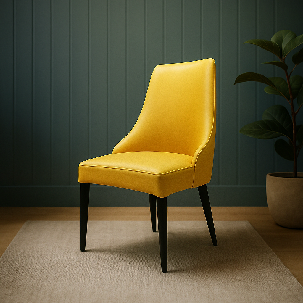 Soleil Signature Chair - Mustard