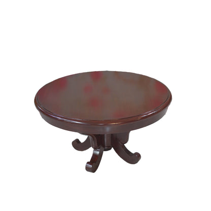 Royal Walnut Round Tea Table