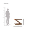 Zentrix Modern Accent Table