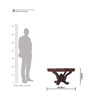 Classic Triad Glass-Top Table