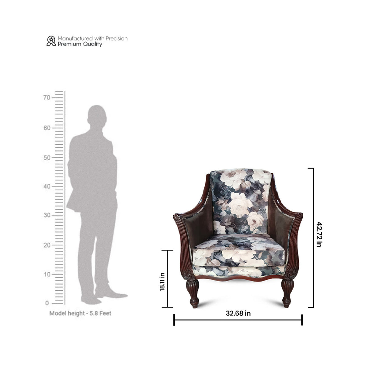 Victorian Bloom Armchair