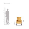 Regal Wingback Lounge Chair