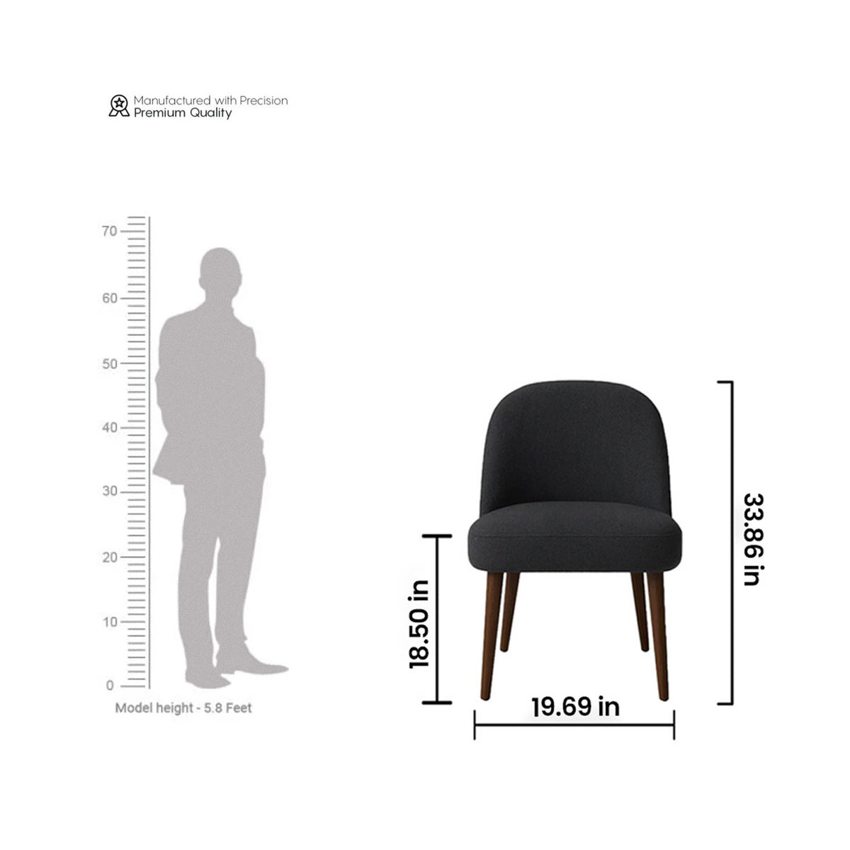 Noir Curve Chair
