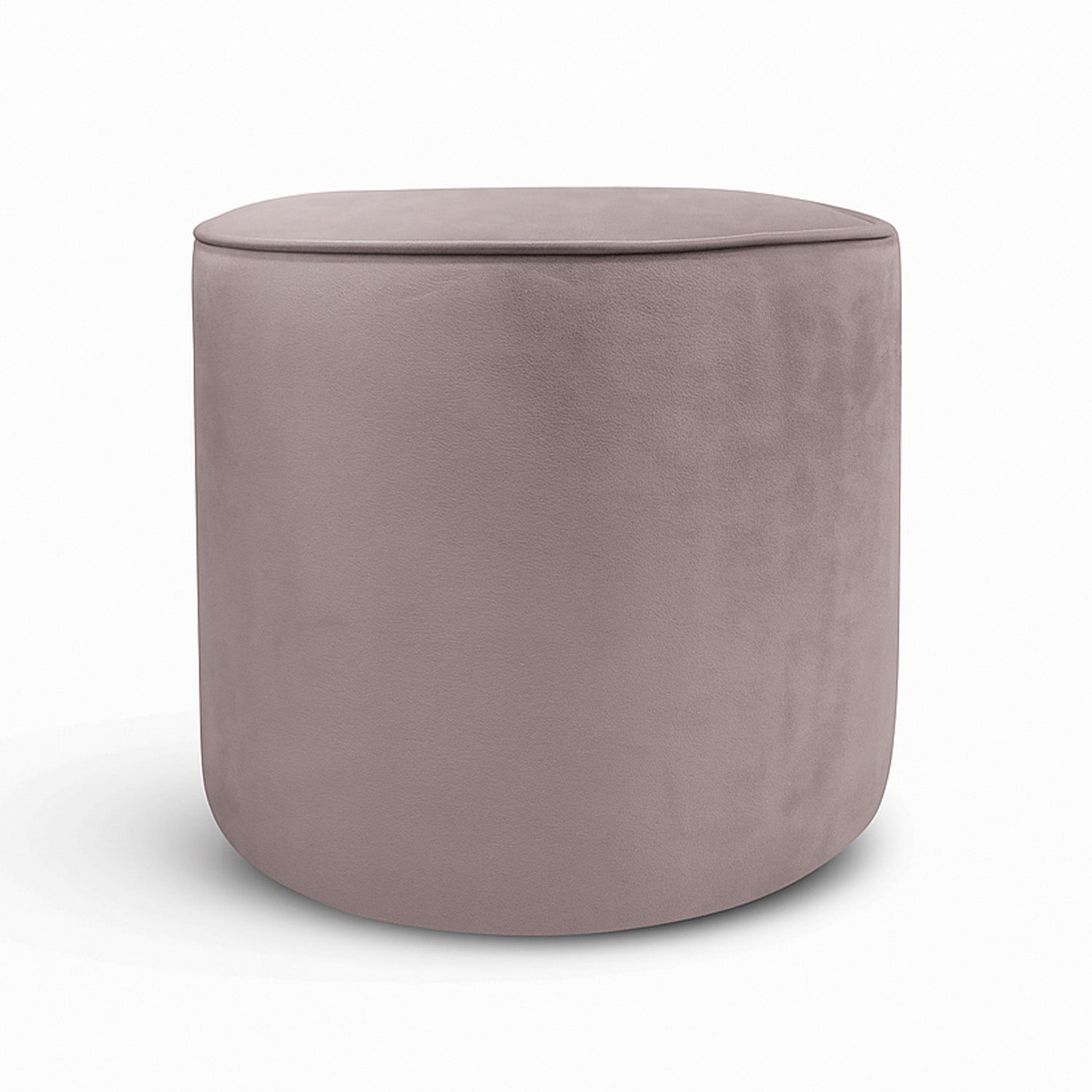 Minimalist Round Pouffe