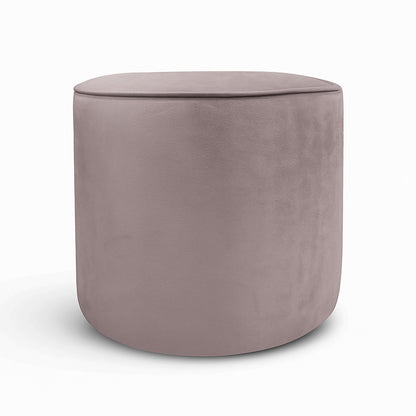 Minimalist Round Pouffe