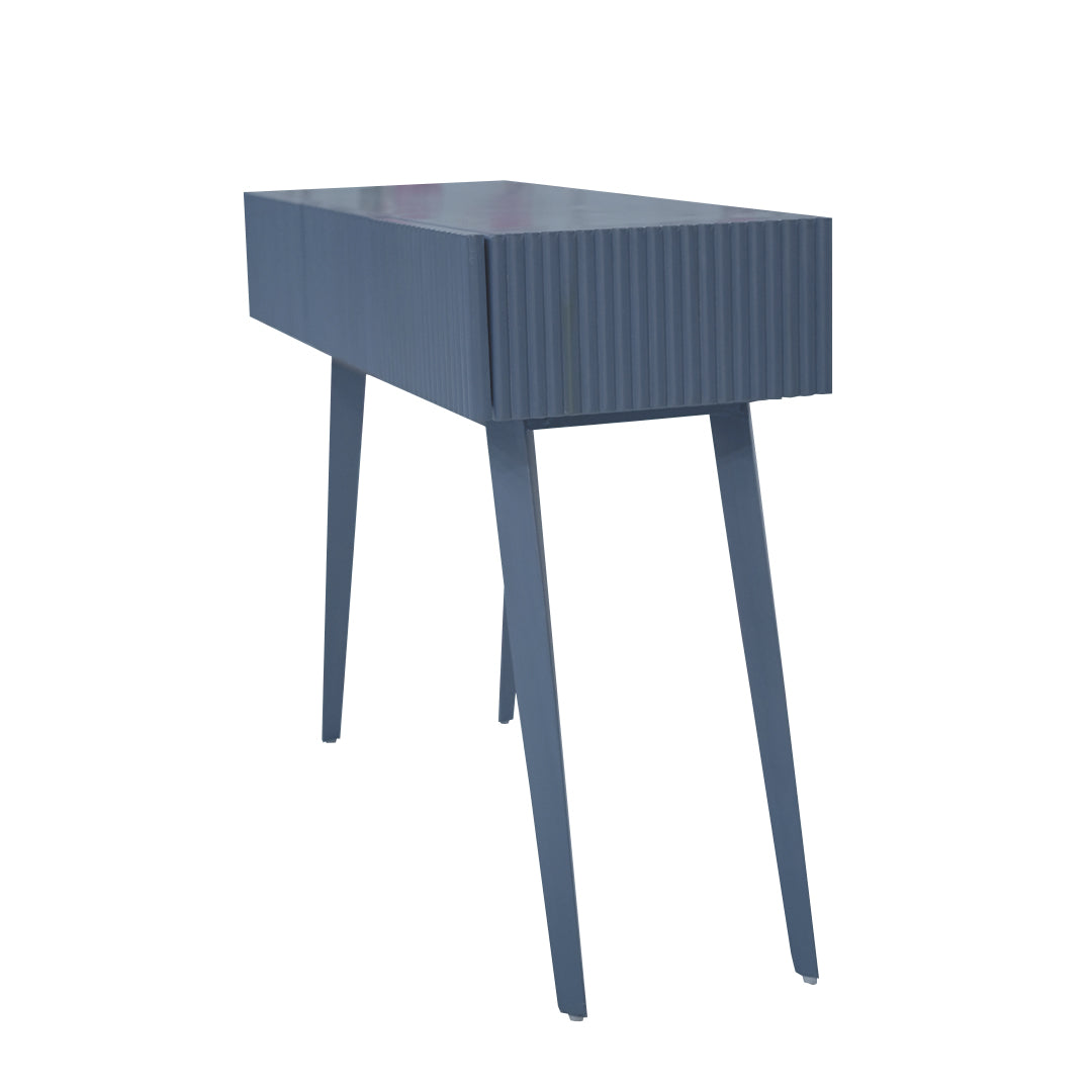 RippleText Teak Console Table

