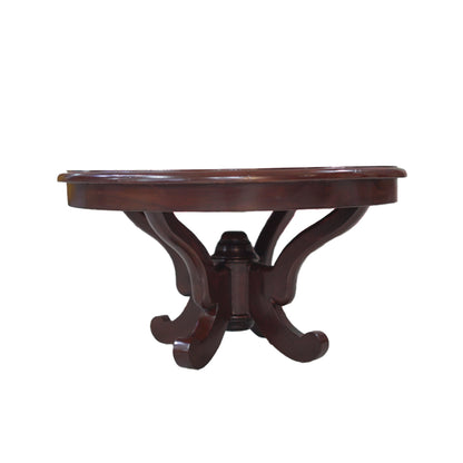 Royal Walnut Round Tea Table