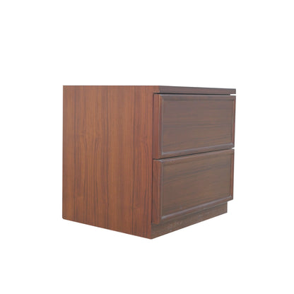 Mahogany Velvet Essence Side Table