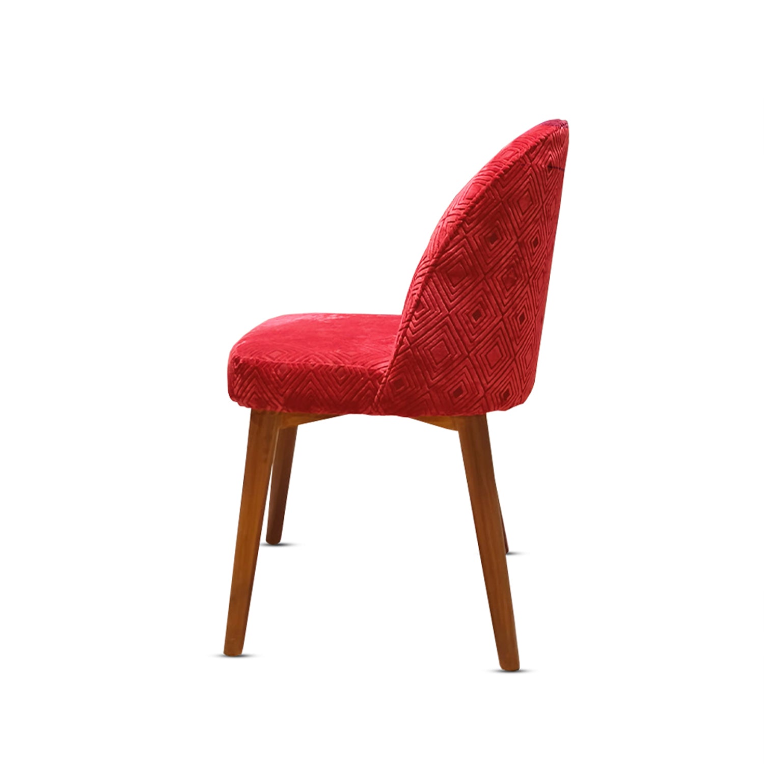 Crimson Deco Chair Set of 2