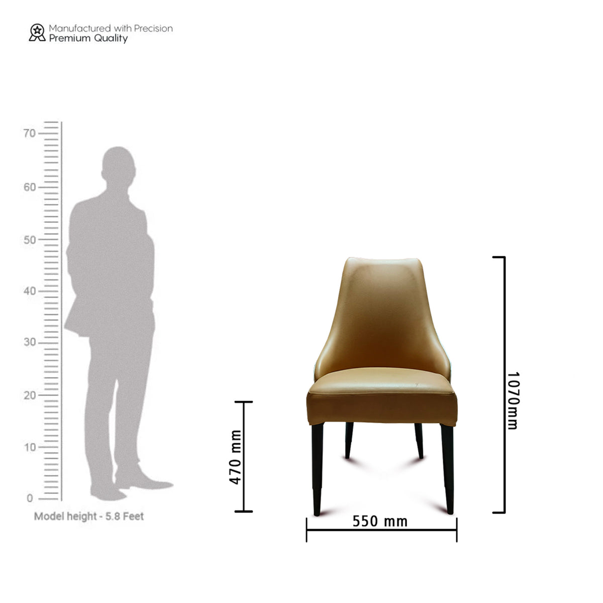 Aurora Leatherette Chair