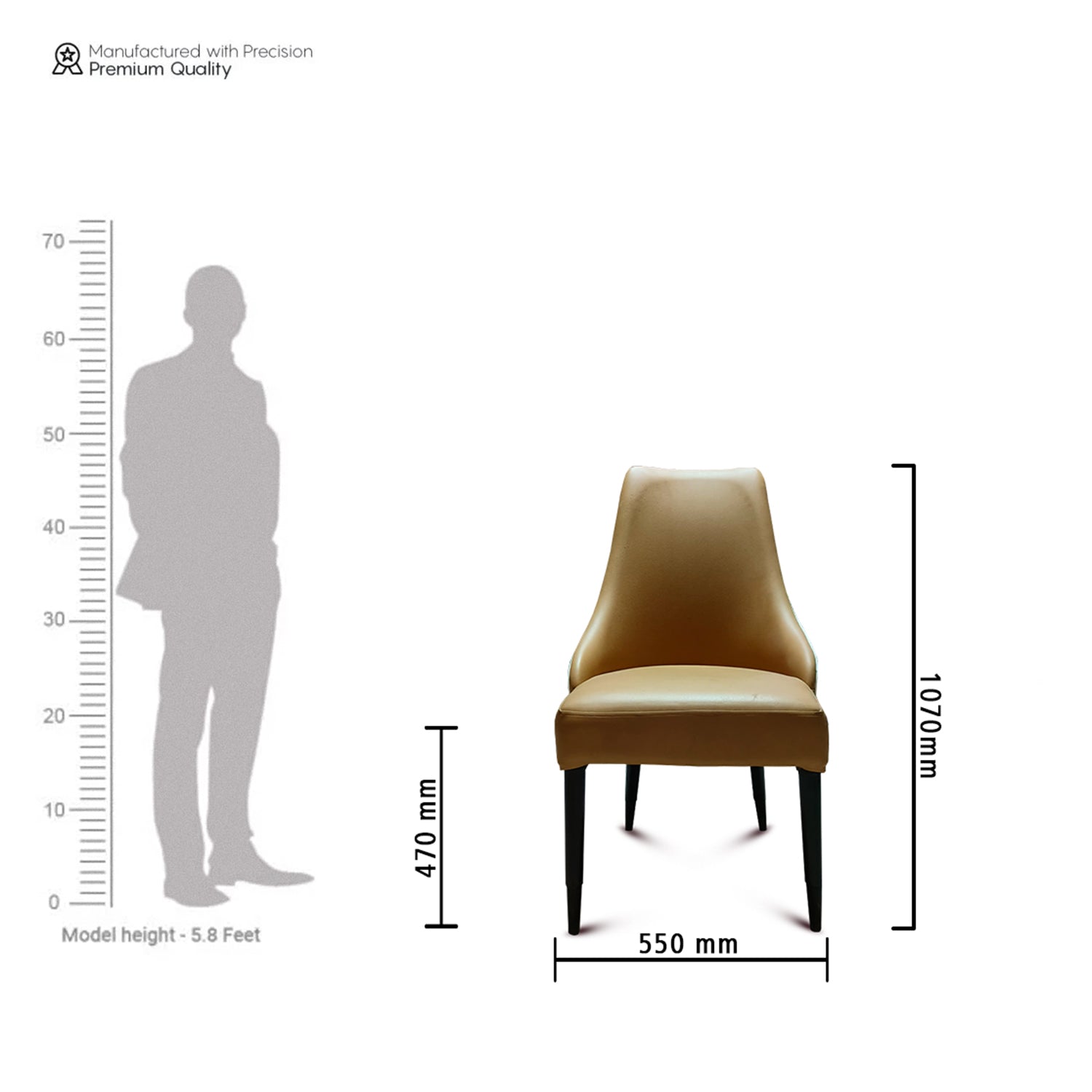 Aurora Leatherette Chair