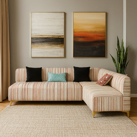 Stria Luxe L-Sectional