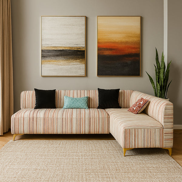 Stria Luxe L-Sectional