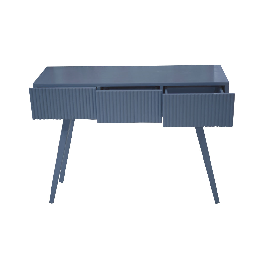 RippleText Teak Console Table

